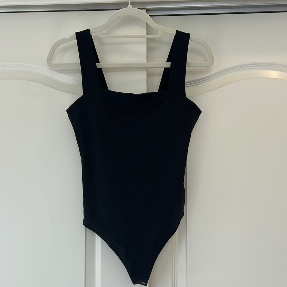 Abercrombie & Fitch Soft A&F Collection Square Neck Bodysuit - Picture 2 of 4